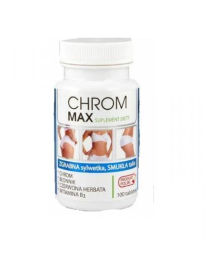 CHROM MAX - 100 tabl. - Apteka internetowa Melissa