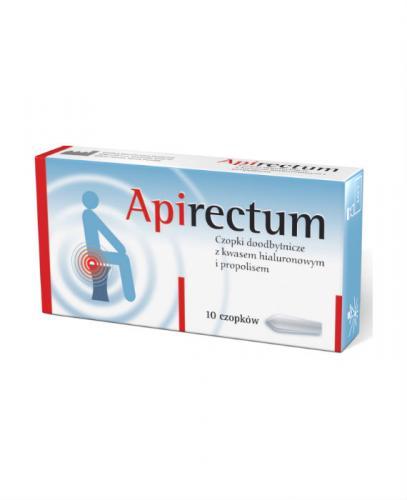 APIRECTUM Czopki propolisowe - 10 szt. - Apteka internetowa Melissa