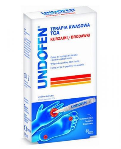 UNDOFEN TERAPIA KWASOWA TCA Żel do usuwania brodawek - 1,5 ml - Apteka internetowa Melissa