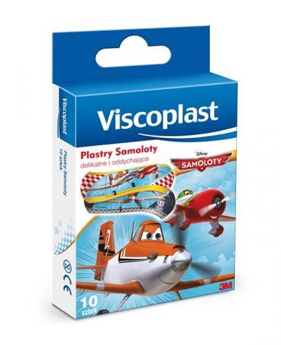 VISCOPLAST Plastry dla dzieci samoloty - 10 szt. - Apteka internetowa Melissa