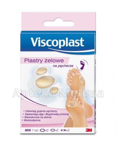 VISCOPLAST Plastry żelowe na pęcherze mix - 7 szt. - Apteka internetowa Melissa