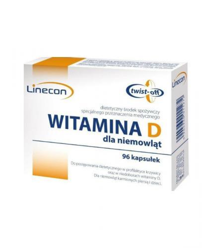 LINECON WITAMINA D - 36 kaps. - Apteka internetowa Melissa