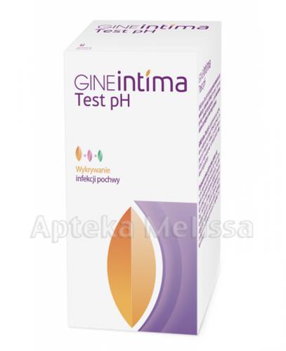 GINEINTIMA TEST PH Wykrywanie infekcji pochwy - 1 szt. - Apteka internetowa Melissa