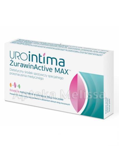 UROINTIMA ŻURAWINACTIVE MAX - 6 tabl. - Apteka internetowa Melissa