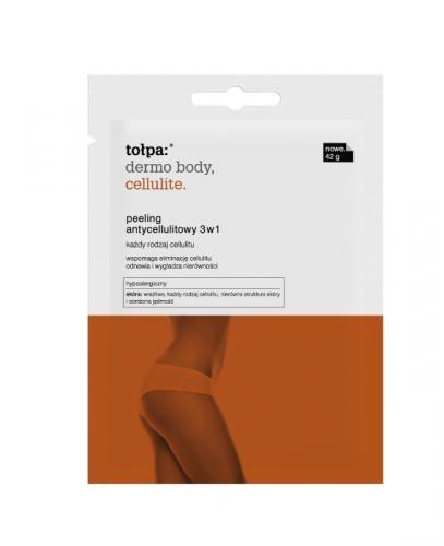 TOŁPA DERMO BODY CELLULITE Peeling antycelulitowy 3w1 - 42 g - Apteka internetowa Melissa