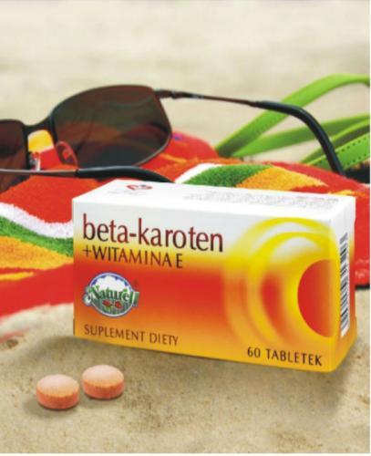 BETA KAROTEN + WITAMINA E - 60 tabl. - Apteka internetowa Melissa