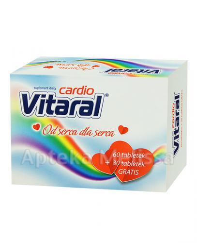 VITARAL CARDIO - 60 tabl. + 30 tabl. GRATIS! - Apteka internetowa Melissa