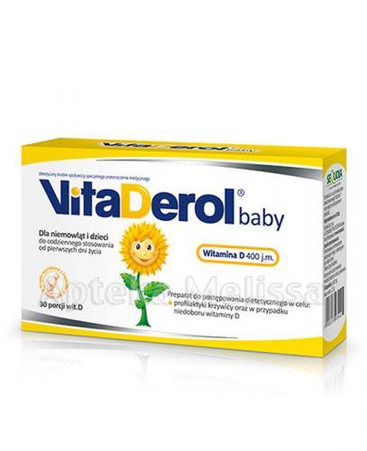 VITADEROL BABY Witamina D 400 twist-off - 30 kaps. - Apteka internetowa Melissa
