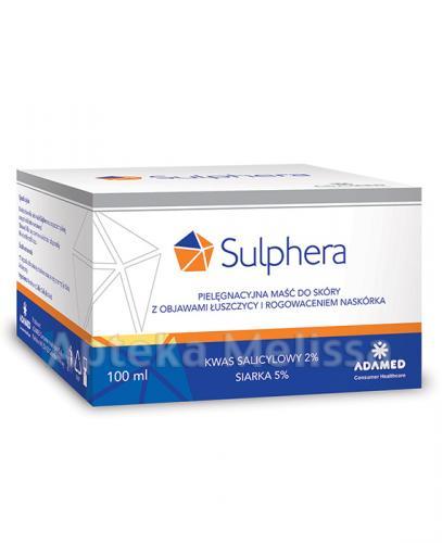 SULPHERA Maść pielęgnacyjna do skóry z objawami łuszczycy - 100 ml - Apteka internetowa Melissa