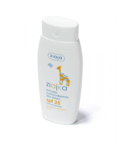 ZIAJKA Emulsja wodoodporna dla dzieci SPF 25 - 150 ml - Apteka internetowa Melissa