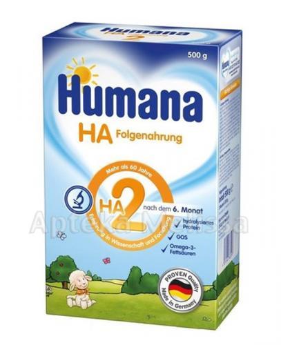 
                                                                          HUMANA HA 2 Mleko modyfikowane w proszku - 500 g  - Drogeria Melissa                                              