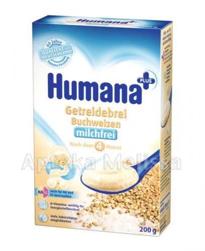 HUMANA Kaszka bezmleczna HA/SL gryczana - 200 g - Apteka internetowa Melissa