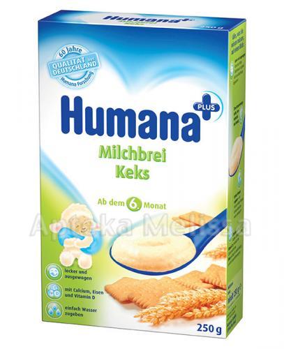 HUMANA Kaszka mleczna z herbatnikiem - 250 g - Apteka internetowa Melissa