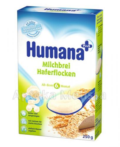 HUMANA Kaszka mleczna z płatkami owsianymi - 250 g - Apteka internetowa Melissa