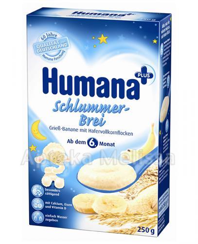  HUMANA Kaszka mleczna na dobranoc bananowa - 250 g - Apteka internetowa Melissa  