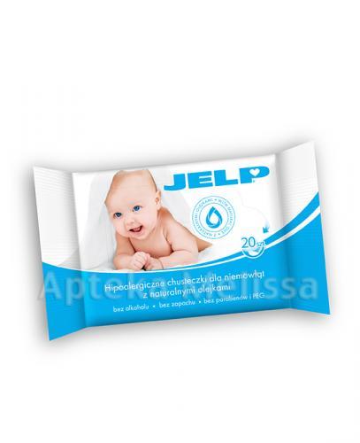 JELP Hipoalergiczne chusteczki dla niemowląt - 20 szt. - Apteka internetowa Melissa