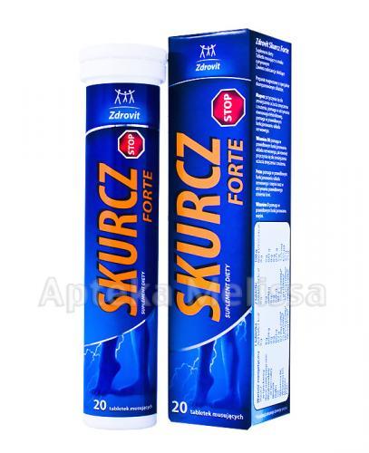 ZDROVIT SKURCZ FORTE - 20 tabl. mus. - Apteka internetowa Melissa