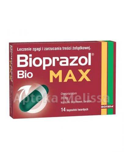  BIOPRAZOL BIO MAX 20 mg - 14 kaps. - Apteka internetowa Melissa  
