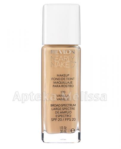 REVLON NEARLY NAKED Podkład do twarzy 120 vanilla - 30 ml - Apteka internetowa Melissa