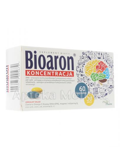 BIOARON KONCENTRACJA - 60 kaps. - Apteka internetowa Melissa