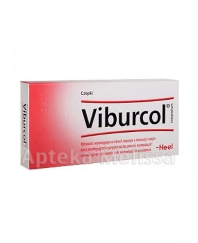HEEL VIBURCOL COMPOSITUM Czopki - 12 szt. - Apteka internetowa Melissa