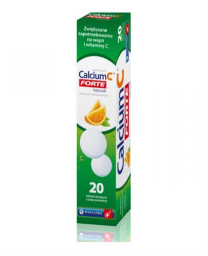 CALCIUM Forte - 20 tabl. mus. - Apteka internetowa Melissa