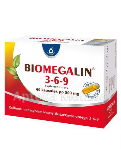 BIOMEGALIN 3-6-9 500 mg - 60 kaps. - Apteka internetowa Melissa