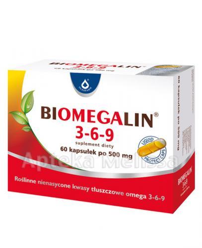  BIOMEGALIN 3-6-9 500 mg - 60 kaps. - Apteka internetowa Melissa  