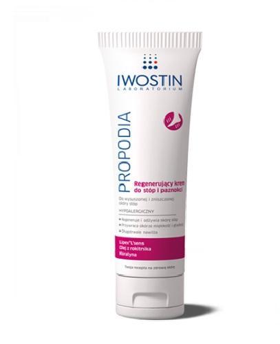 IWOSTIN PROPODIA Krem regenerujący do stóp i paznokci - 75 ml - Apteka internetowa Melissa