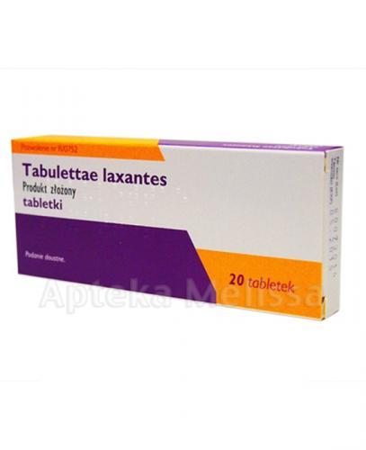 TABLETKI LAXANTES - 20 tabl. - Apteka internetowa Melissa