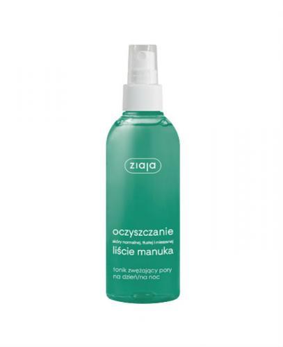 ZIAJA OCZYSZCZANIE Liście manuka tonik zwężający pory, 200 ml