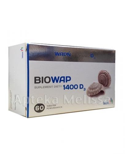 BIOWAP 1400 D3 - 60 tabl. - Apteka internetowa Melissa