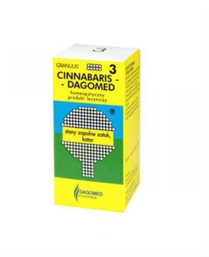 DAGOMED nr 3 Cinnabaris, stany zapalne zatok, katar - 7 g - Apteka internetowa Melissa