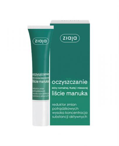 ZIAJA OCZYSZCZANIE Liście manuka reduktor zmian potrądzikowych - 15 ml - Apteka internetowa Melissa