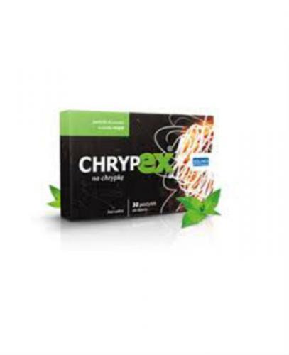 CHRYPEX Pastylki do ssania o smaku miętowym - 30 szt. - Apteka internetowa Melissa
