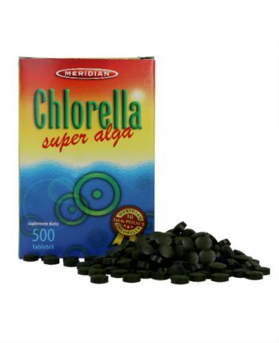 CHLORELLA Algi prasowane - 500 tabl. - Apteka internetowa Melissa