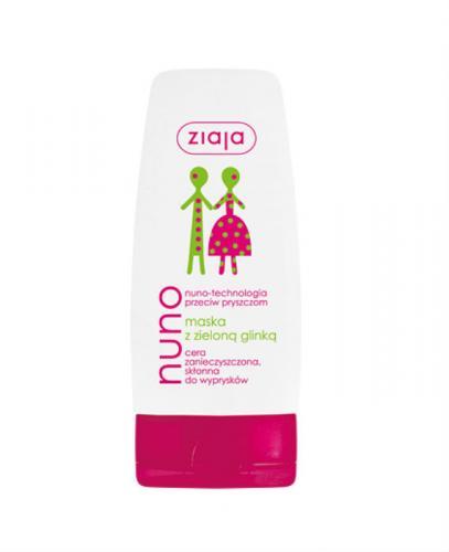 ZIAJA NUNO Maska z zieloną glinką - 60 ml - Apteka internetowa Melissa