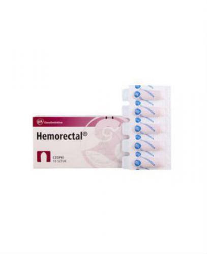 HEMORECTAL Czopki - 10 szt. - Apteka internetowa Melissa
