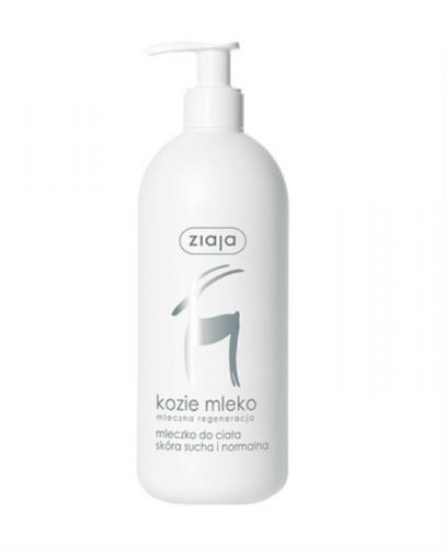 ZIAJA KOZIE MLEKO Mleczko do ciała, 400 ml