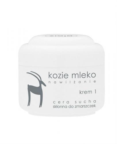 Ziaja Kozie mleko Krem 1 nawilżający - 50 ml - cena, opinie, wskazania - Drogeria Melissa