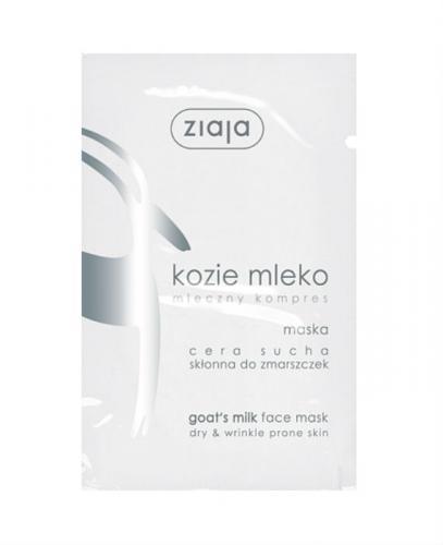 ZIAJA KOZIE MLEKO Maska - 7 ml - cena, opinie, stosowanie - Apteka internetowa Melissa