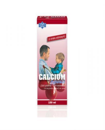  POLFARMEX CALCIUM Syrop o smaku wiśni - 150 ml - Apteka internetowa Melissa  