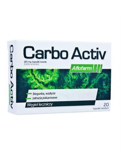 AFLOFARM CARBO MEDICINALIS - 20 kaps. - Apteka internetowa Melissa