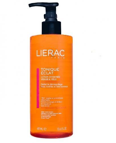 LIERAC TONIQUE ECLAT Rozświetlający tonik witaminowy (twarz i oczy) - 400 ml - Apteka internetowa Melissa
