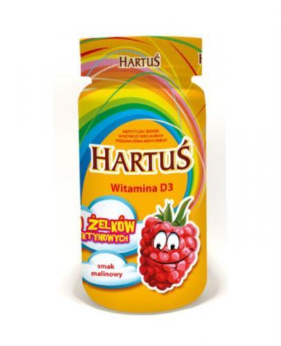 HARTUŚ Witamina D3 żelki - 60 szt. - Apteka internetowa Melissa