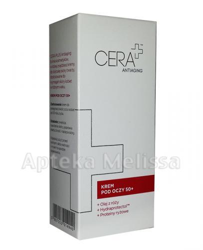 CERA PLUS ANTIAGING Krem pod oczy 50+ - 15 ml - Apteka internetowa Melissa