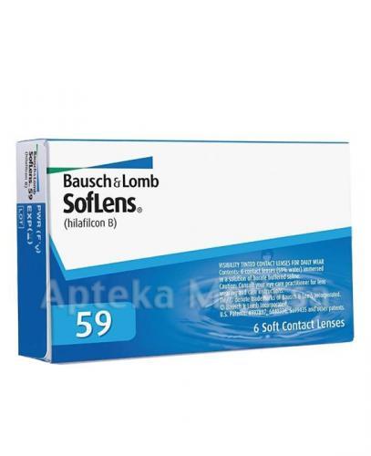 SOFLENS 59 Soczewki kontaktowe -0,50 - 6 szt. - Apteka internetowa Melissa