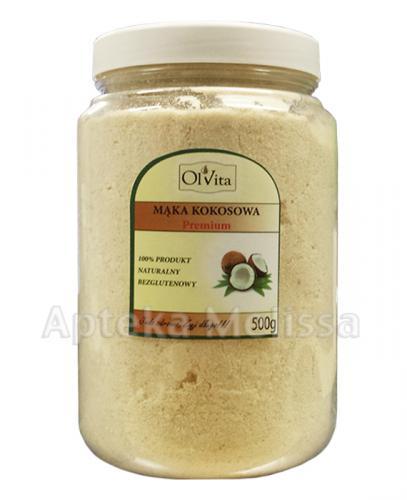 OLVITA Mąka kokosowa Premium - 500 g - Apteka internetowa Melissa