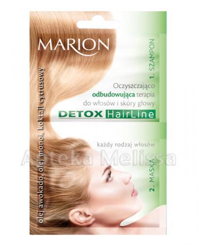  MARION DETOX Oczyszczająco-odbudowująca terapia do włosów i skóry głowy - 10 ml + 13 ml  - Apteka internetowa Melissa  