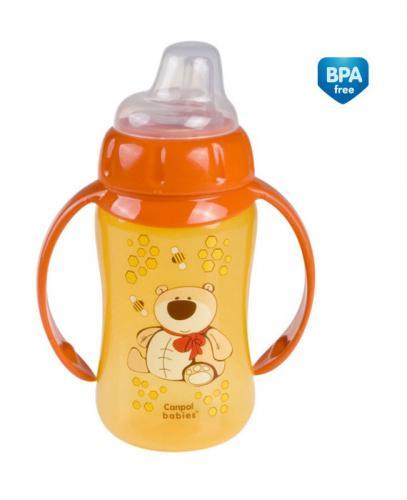 CANPOL Kubek treningowy niekapek wesołe zwierzątka 56/512 - 320 ml - Apteka internetowa Melissa